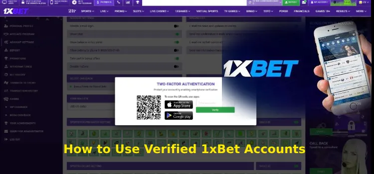 Buy Verified 1xBet Accounts