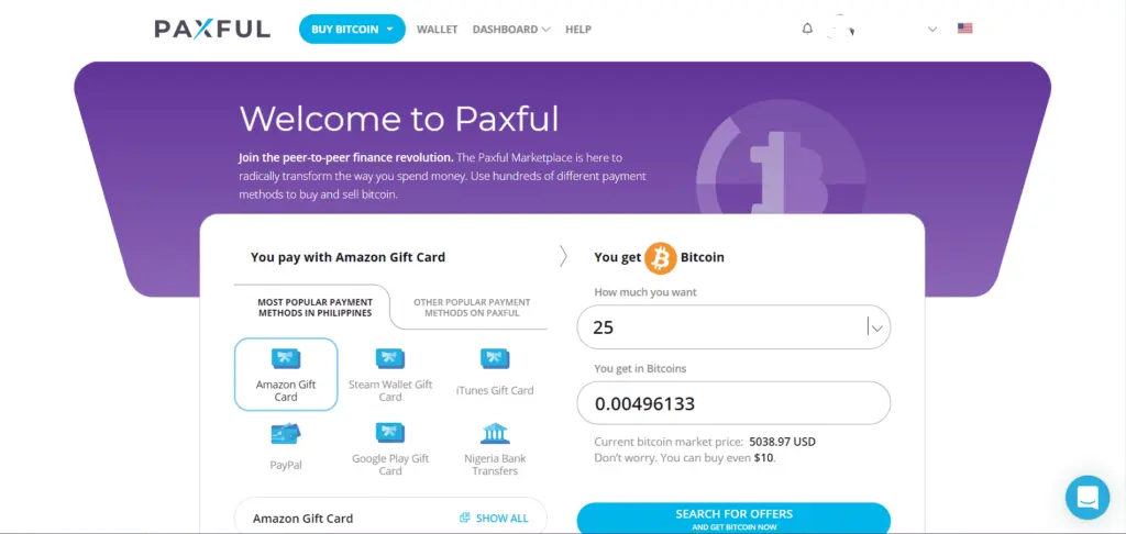 Buy Paxful Accounts